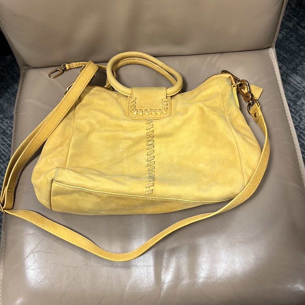 Mustard HOBO bag
